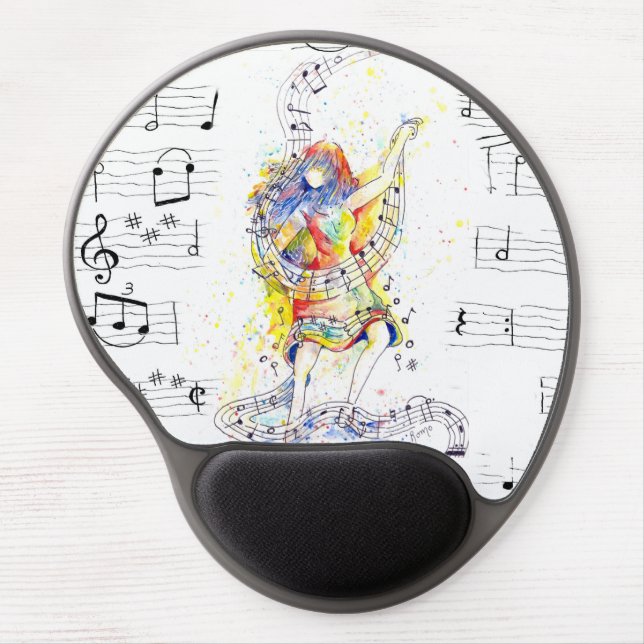 Music and Dance - Gel Mouse Pad (Front)