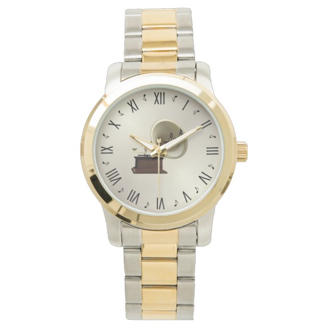 Music and Gramophone Watch (Front)