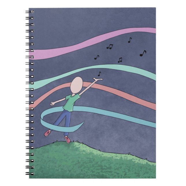 Music and Melody Notebook (Front)