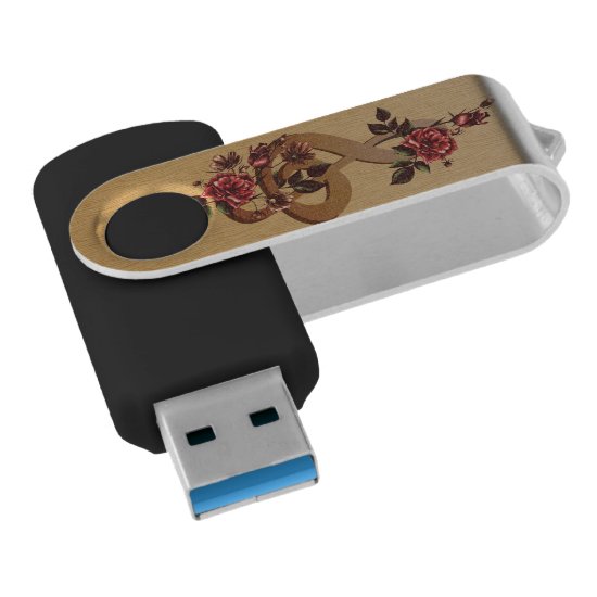 Music and Roses Flash Drive