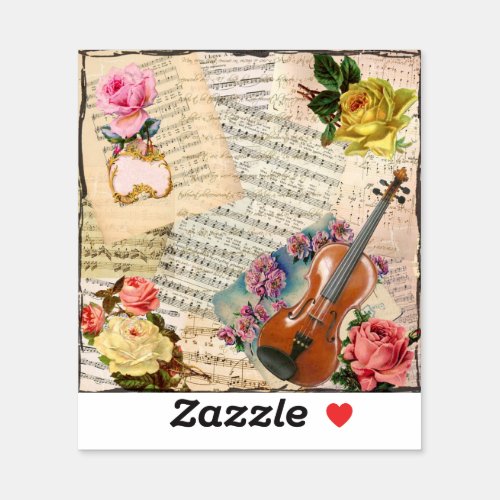 Music and Violin Stickers