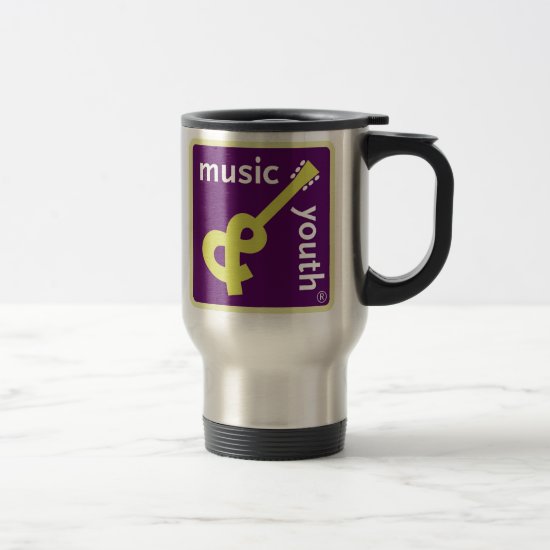 Music and Youth travel mug