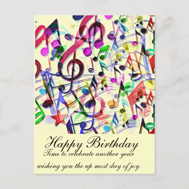 Music Apprecition_ Postcard (Front)