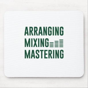 Music Arranging Mixing Mastering Mouse Pad