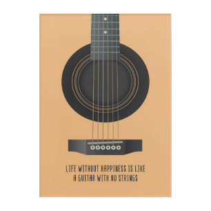 Music Art A Guitar With No Strings