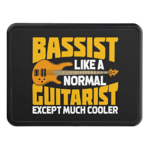 Music Art Bassist Like A Normal Guitarist Hitch Cover