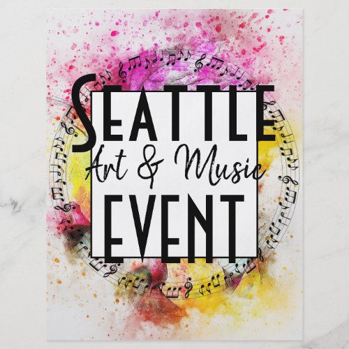 Music  Art Event Flyer