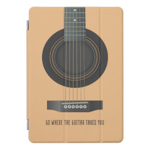 Music Art Go Where The Guitar Takes You iPad Pro Cover
