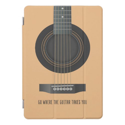 Music Art Go Where The Guitar Takes You iPad Pro Cover