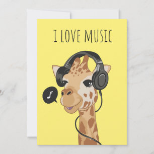Music Art I Love Music Save The Date