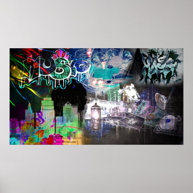 Music art life poster (Front)