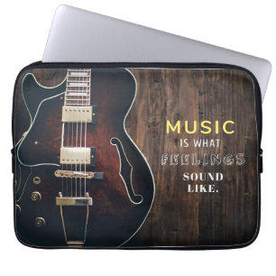 Music Art Music Are Feeling Laptop Sleeve
