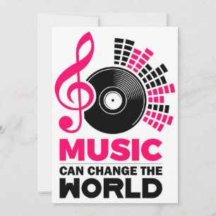 Music Art Music Can Change The World Save The Date