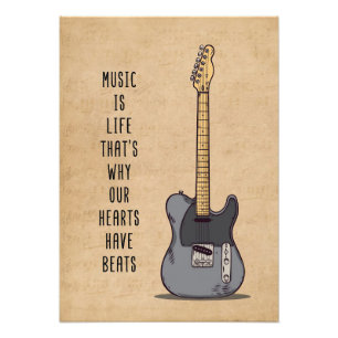 Music Art Music Is Life Photo Print