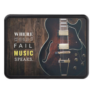 Music Art Music Speaks Hitch Cover