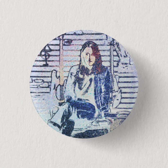 Music Art Print Button (Front)