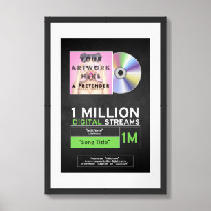 Music Award for Streaming Poster Paper (Matte)