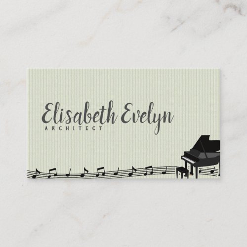 music background music note business card