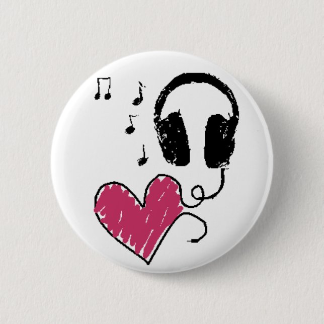 Music badge button (Front)
