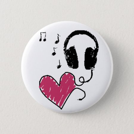 Music Badge Button