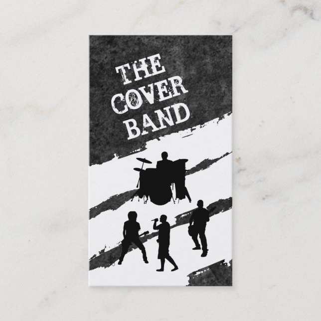 Music Band Contact Cards (Front)