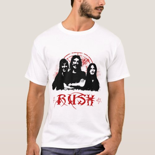 Music Band Rock Legend Rush T_Shirt