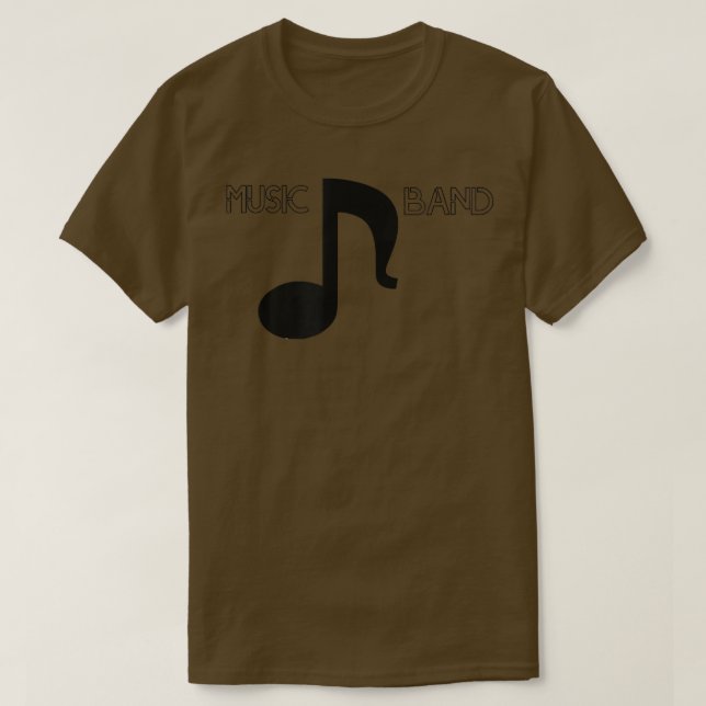 Music Band  T-Shirt (Design Front)