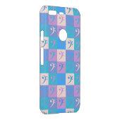 Music Bass Clef Pastel Pattern Uncommon Google Pixel Case (Back/Right)
