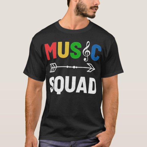 Music best friend squad s army best friend s _  T_Shirt