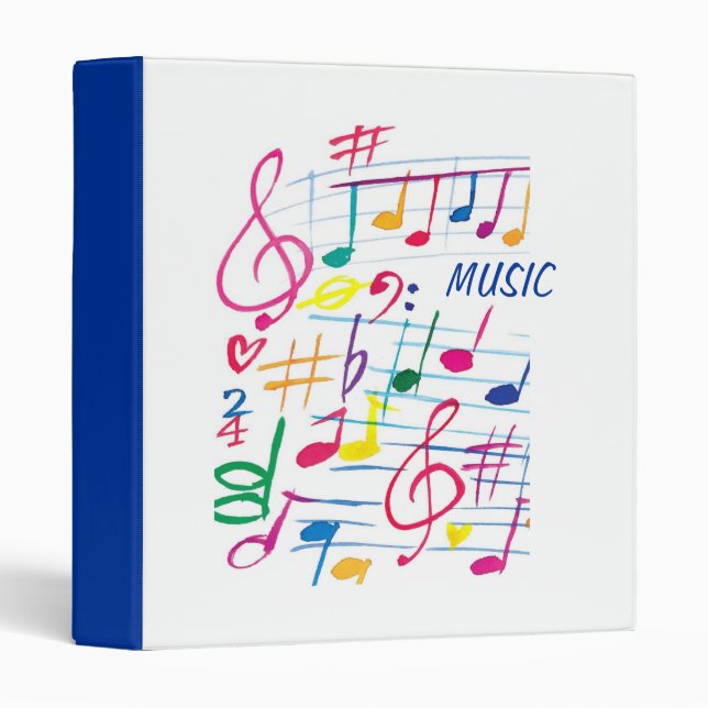 Music Binder (Front/Spine)