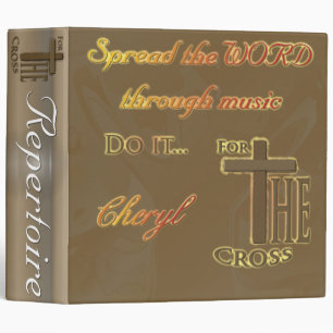 Music Binder for Cheryl