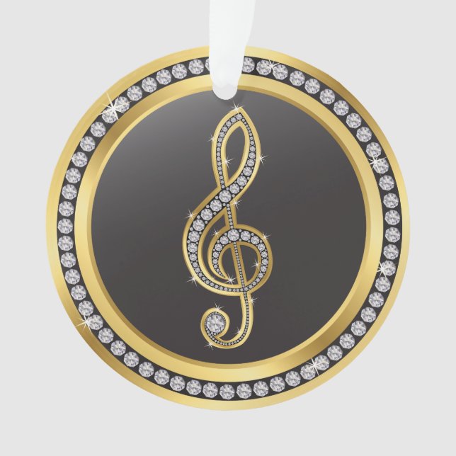 Music Bling - Ornaments_Only Ornament (Front)