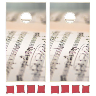 Music-book- Zazzle_Growshop. Cornhole Set
