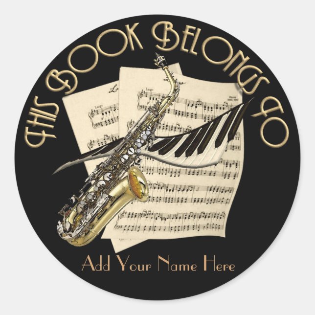 Music Bookplate (Front)