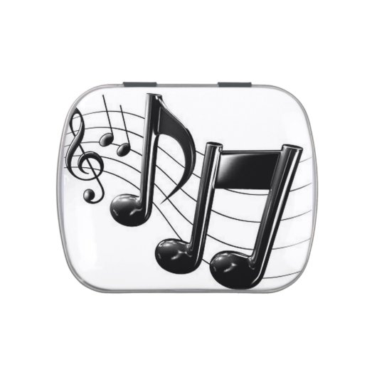 Music Box Jelly Belly Tin (Top)