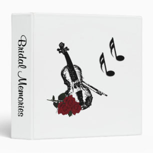 Music Bridal Memories Personal Binder