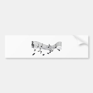 music bumper sticker