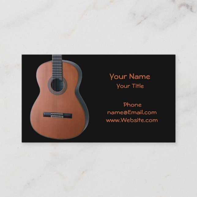 Music Business Card (Front)