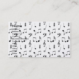 Music Business Card