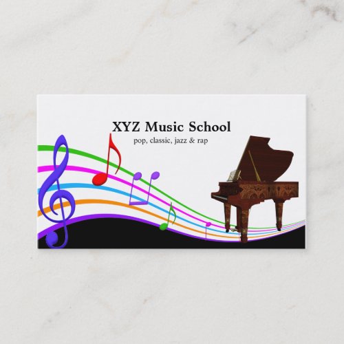 Music Business Card Templates