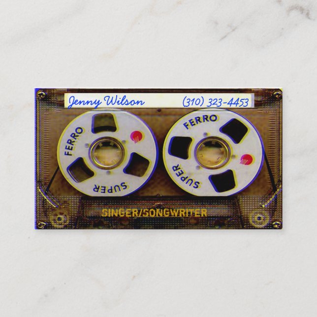 Music Business Card (Front)