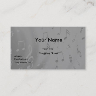 Music Business Card