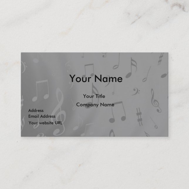 Music Business Card (Front)
