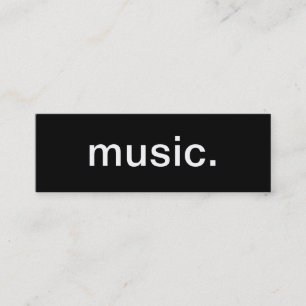 Music Business Card
