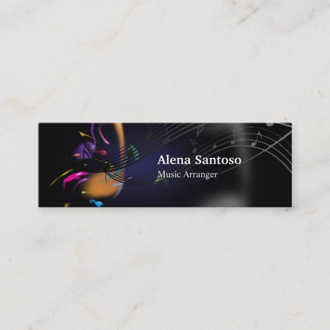Music Business Card (Front)