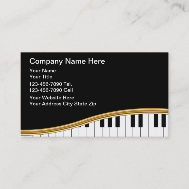 Music Business Cards Zazzle   Music Business Cards R0b8c7bdf78ee4e678d40f34d35c45d2f Tcvq6 630 