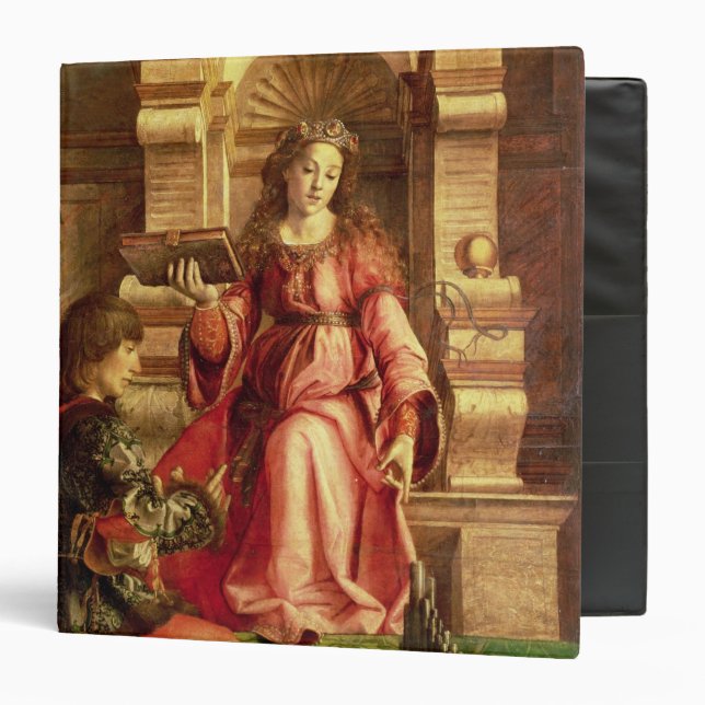 Music, c.1480 3 ring binder (Front/Inside)