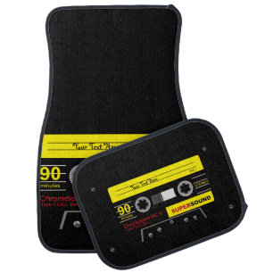 Music Cassette Tape Car Mats