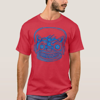 Music Cat Headphones Music Fan Cool Design T-Shirt