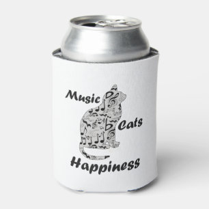 Music Cats Happiness - Cat Lover Musician Can Cooler